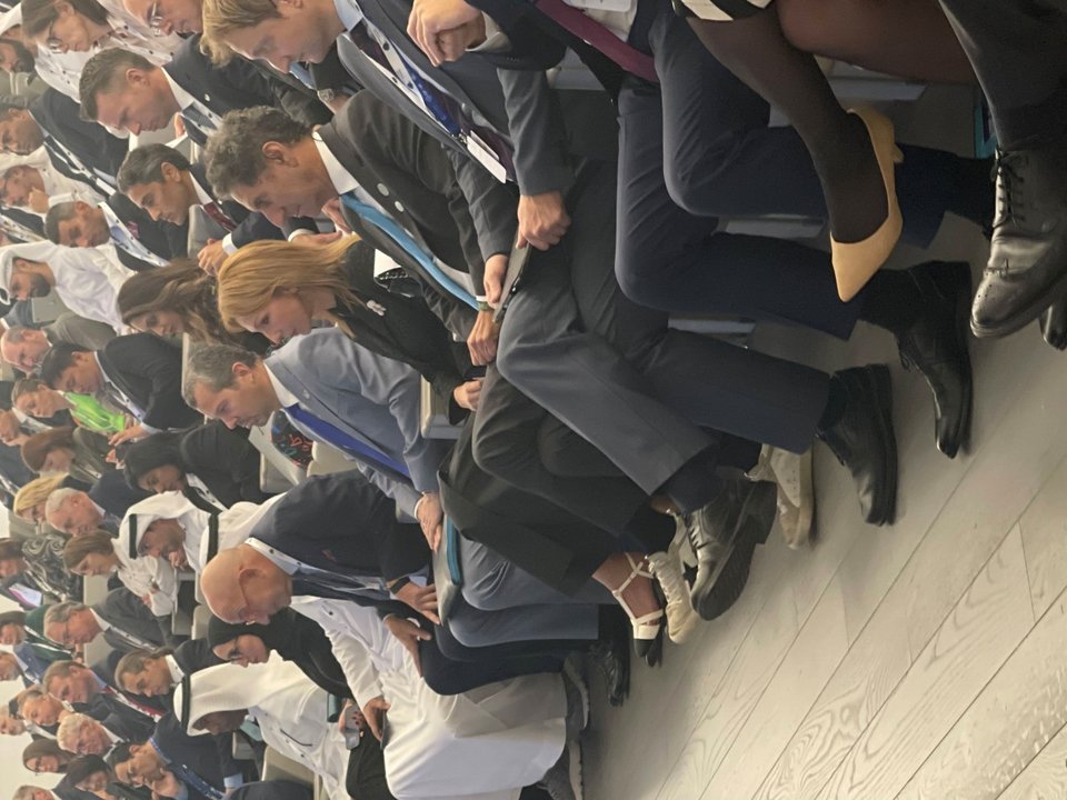 Δυναμική ήταν η παρουσία της Ένωσης Ελλήνων Εφοπλιστών (ΕΕΕ) στη Σύνοδο Κορυφής που διοργάνωσε το Διεθνές Ναυτικό Επιμελητήριο (ICS), στο εμβληματικό Μουσείο του Μέλλοντος στο Ντουμπάι, με τίτλο «Shaping the Future of Shipping: Delivering a Net Zero World» στις 10/12/2023, στο πλαίσιο του COP28.