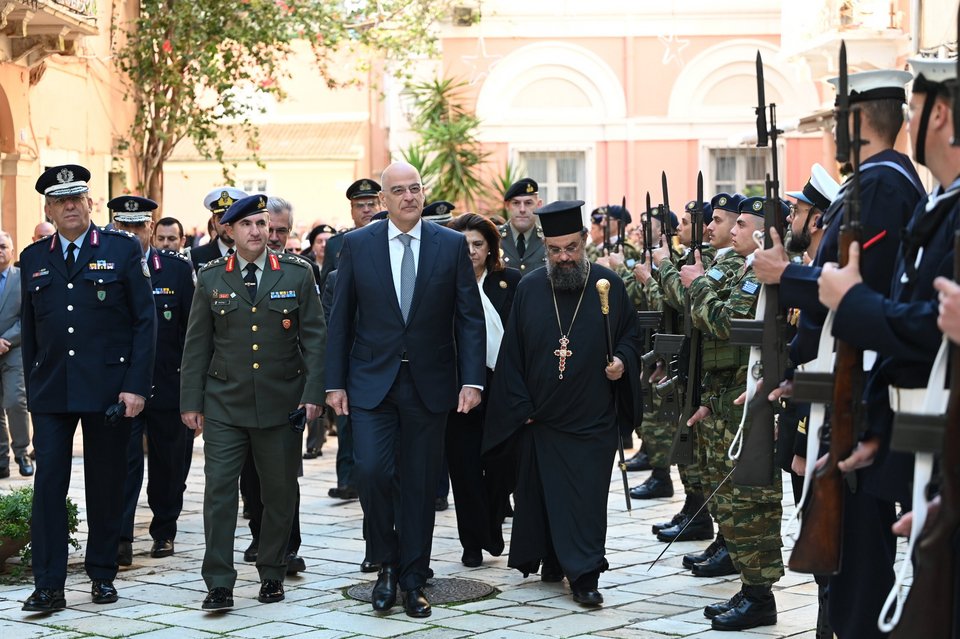 Στην Κέρκυρα ο Νίκος Δένδιας