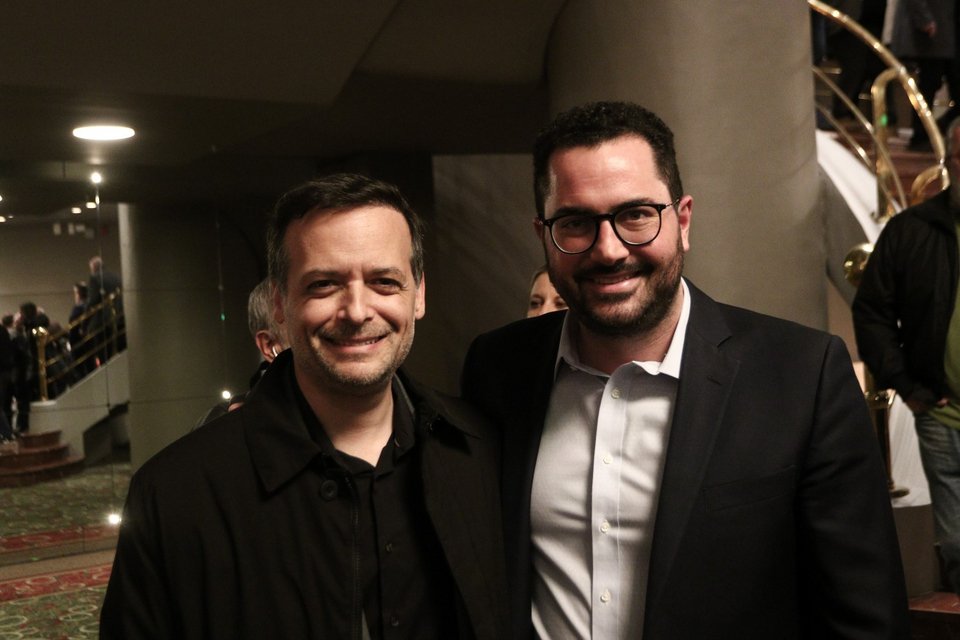 Χάρης Δούκας και Ανδρέας Σπυρόπουλος -Φωτογραφία: ΜΠΟΝΗΣ ΧΡΗΣΤΟΣ/Eurokinissi