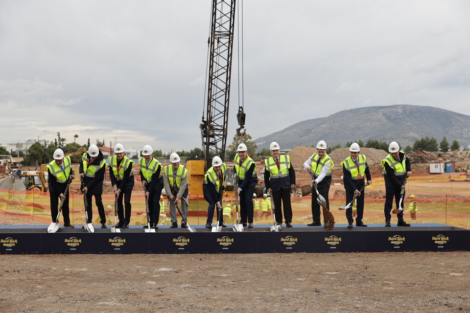 Το «Hard Rock Hotel & Casino Athens» εισήλθε και επισήμως στη φάση της κατασκευής.
