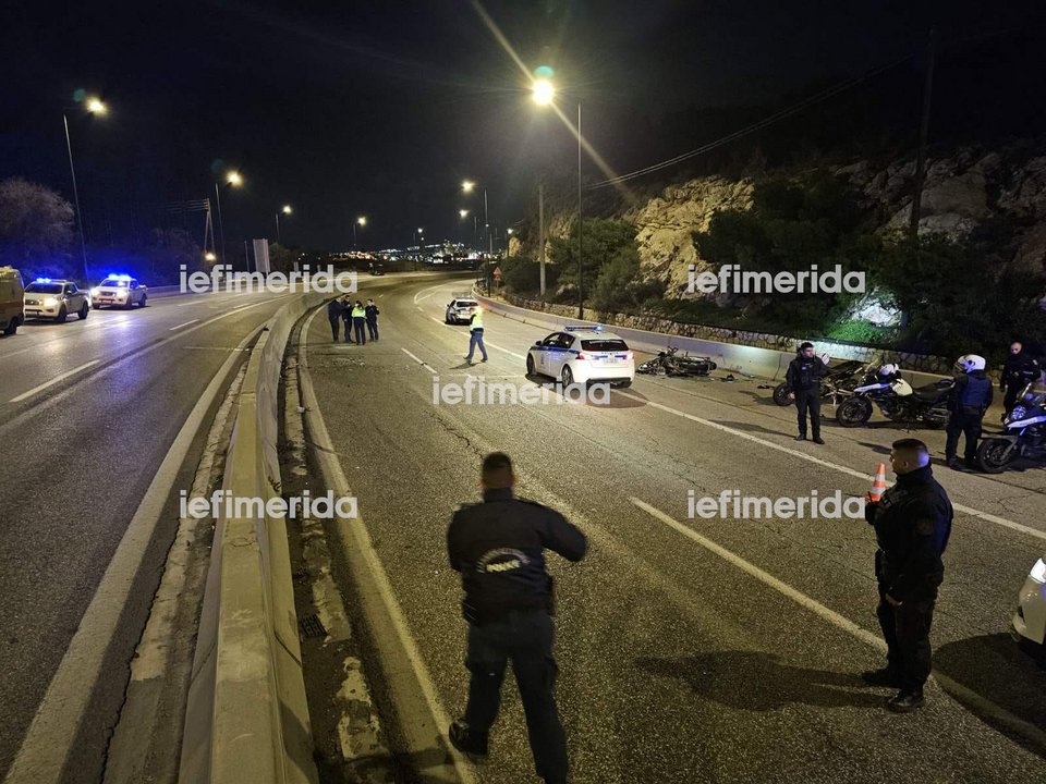 Νέες φωτό από τη διαλυμένη μηχανή της ΔΙΑΣ μετά την καταδίωξη