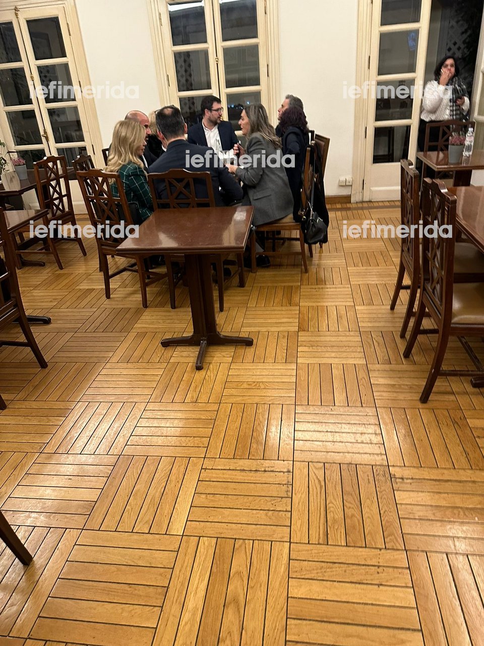 συνάντηση των μελών της νέας αριστεράς