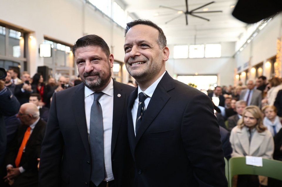 Ο Χάρης Δούκας με τον νέο περιφερειάρχη Αττικής Νίκο Χαρδαλιά