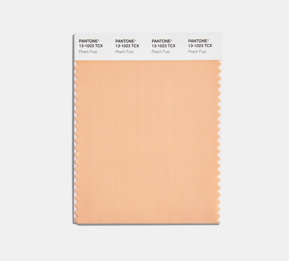 Το "Peach Fuzz" της Pantone ανακοινώθηκε ως το χρώμα της χρονιάς 2024