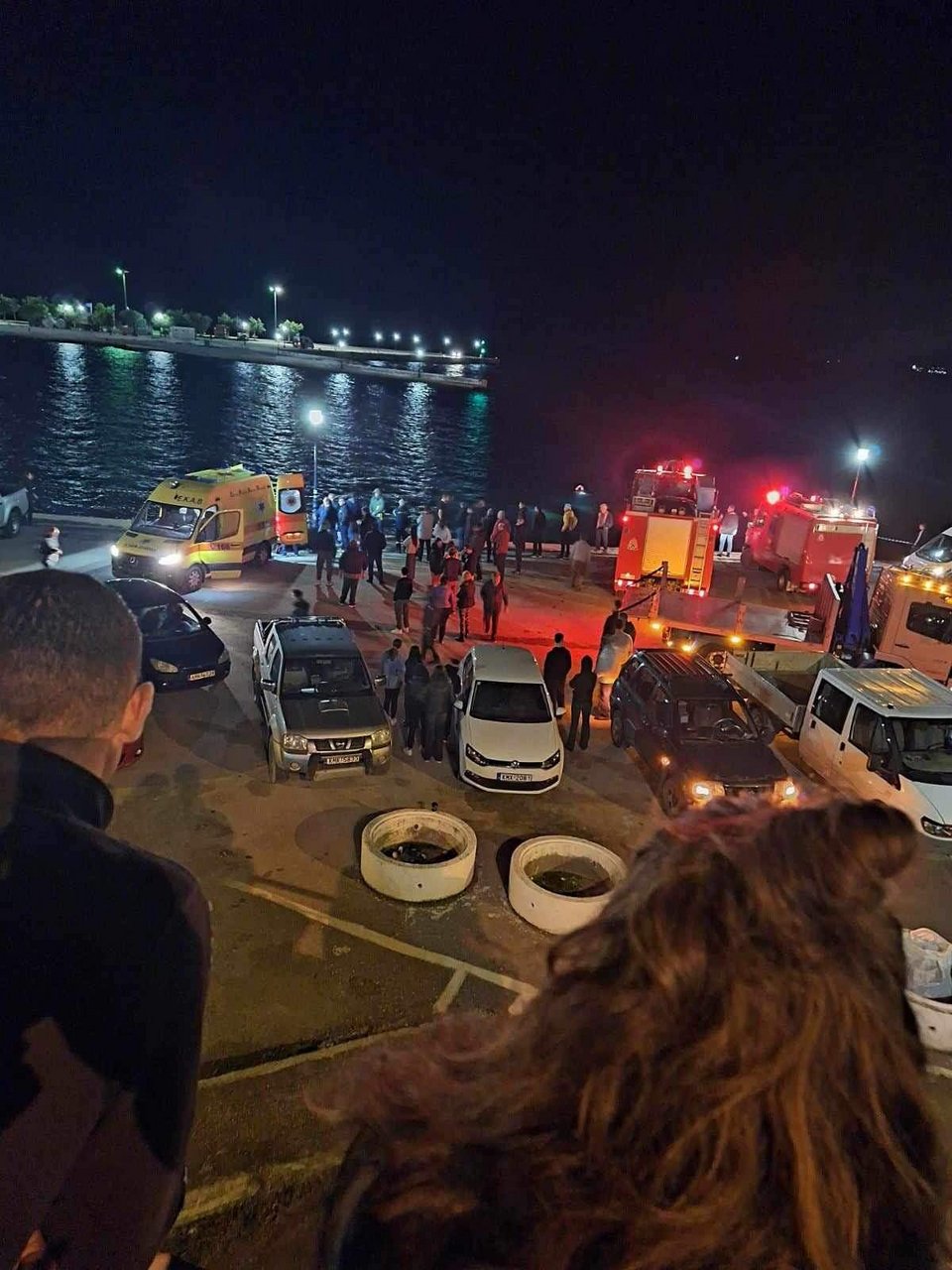 Πτώση οχήματος στη Μαρίνα Πύλου / Φωτογραφία: best-tv.gr