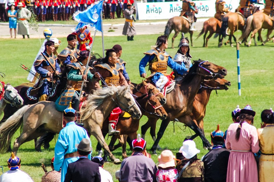 Το Naadam στη Μογγολία
