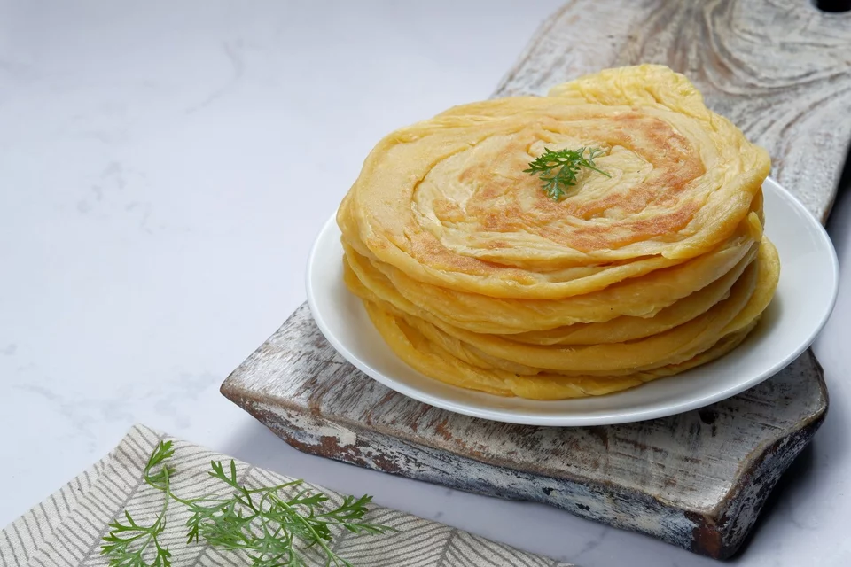 Το μαλαισιανό ψωμί Roti Canai στη δεύτερη θέση