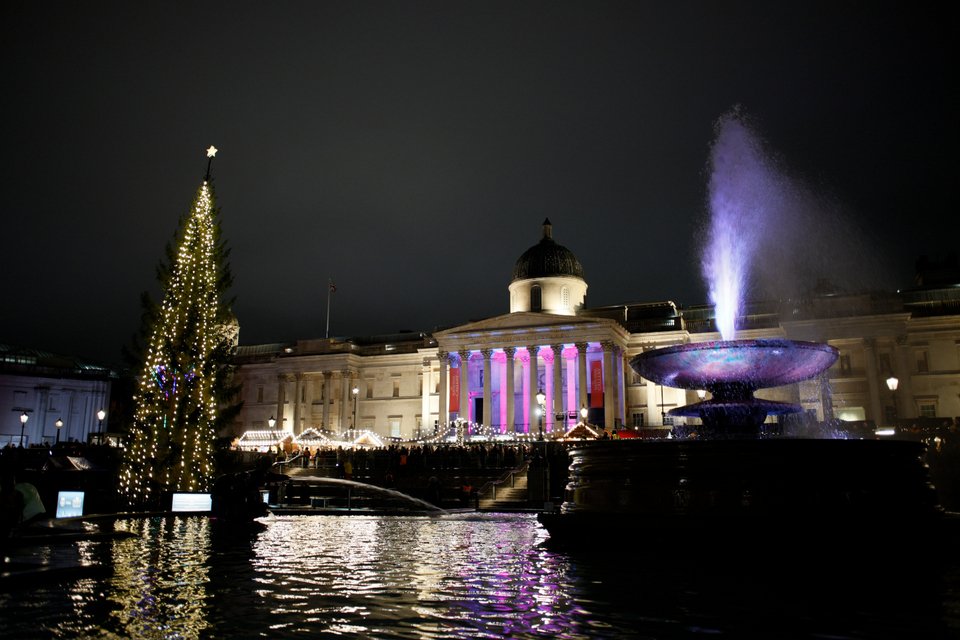 Το φετινό χριστουγεννιάτικο δέντρο της Trafalgar Square