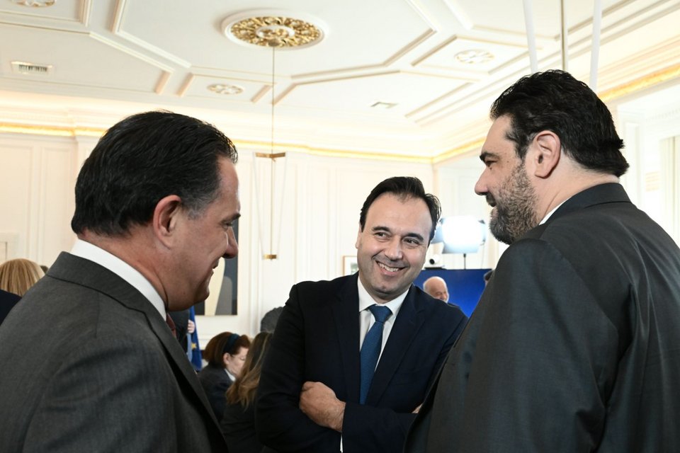 Αδωνις Γεωργιάδης, Δημήτρης Παπαστεργίου και Θοδωρής Λιβάνιος