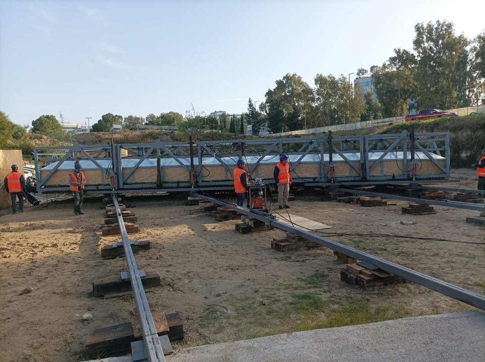 Μετακίνηση στην προσωρινή θέση με ολίσθηση