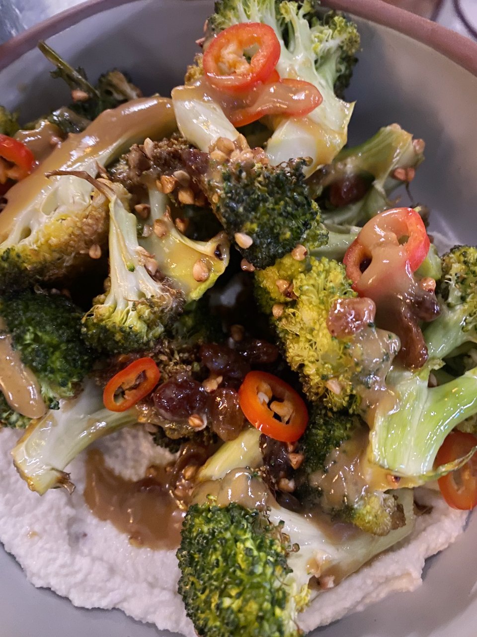 Η χειμερινή σαλάτα με μπρόκολο. 