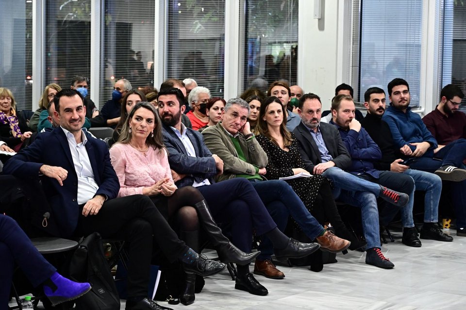 Η πρώτη σύσκεψη στελεχών της Νέας Αριστεράς / Φωτογραφία: Eurokinissi