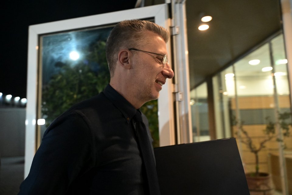 Ο Άκης Σκέρτσος / Φωτογραφία: Eurokinissi - Τατιάνα Μπόλαρη