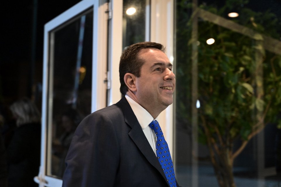 Ο πρώην υπουργός Νότης Μηταράκης / Φωτογραφία: Eurokinissi - Τατιάνα Μπόλαρη