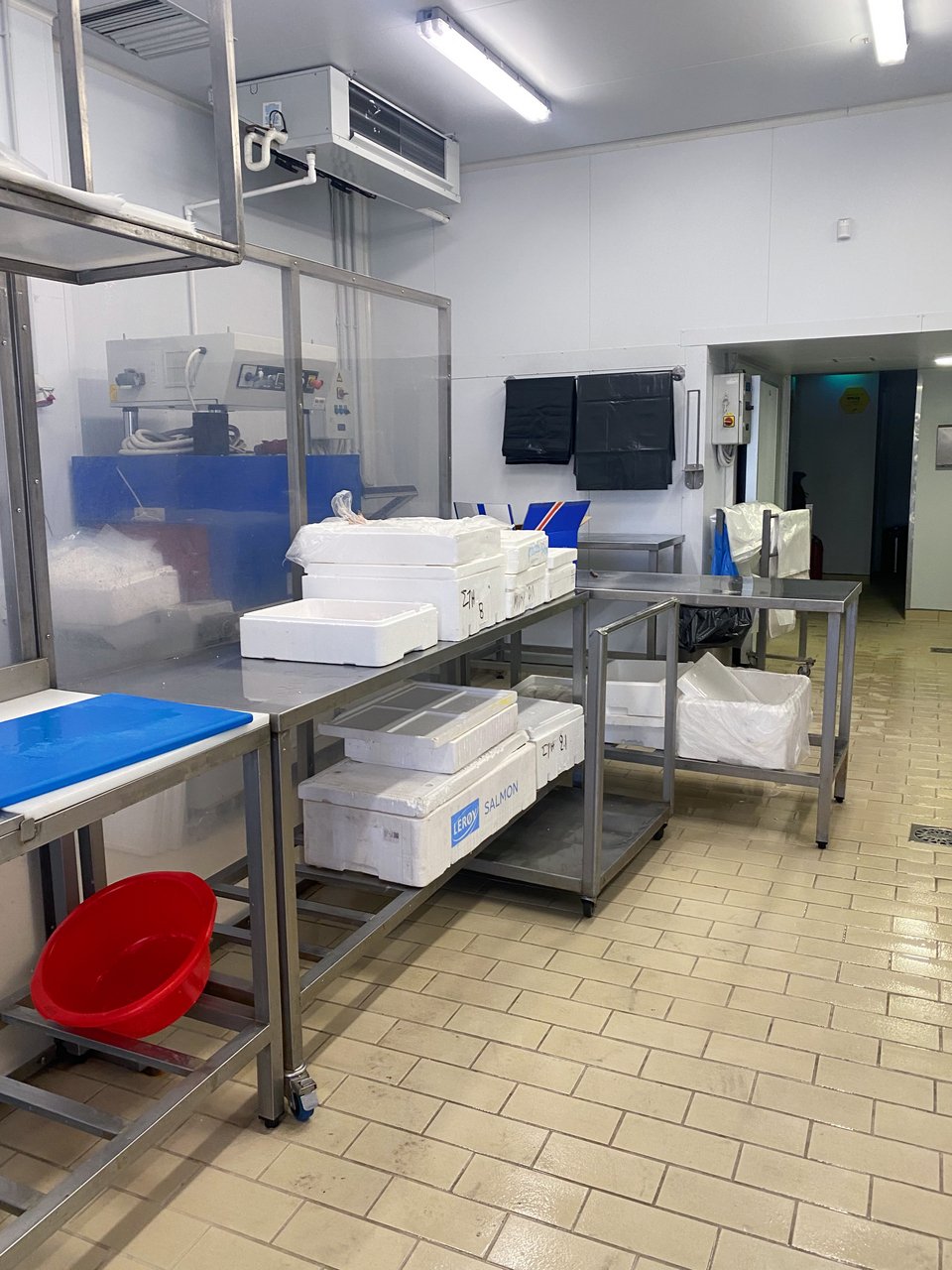 Άποψη από το συσκευαστήριο της οικογένειας Κατσικάκη. 