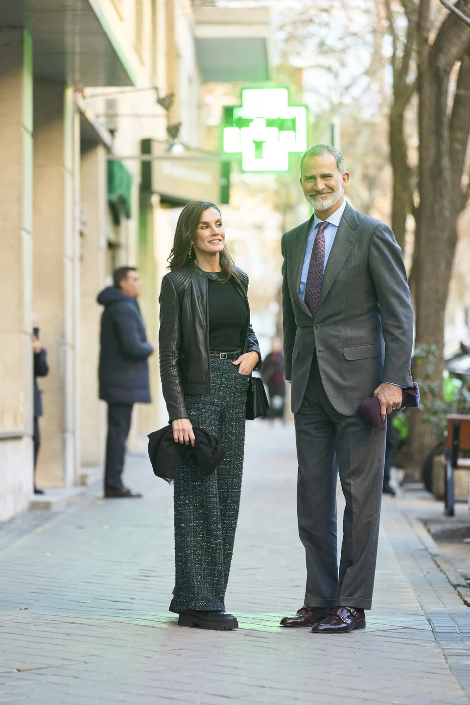 Η βασίλισσα Λετίθια και ο βασιλιάς Φελίπε της Ισπανίας