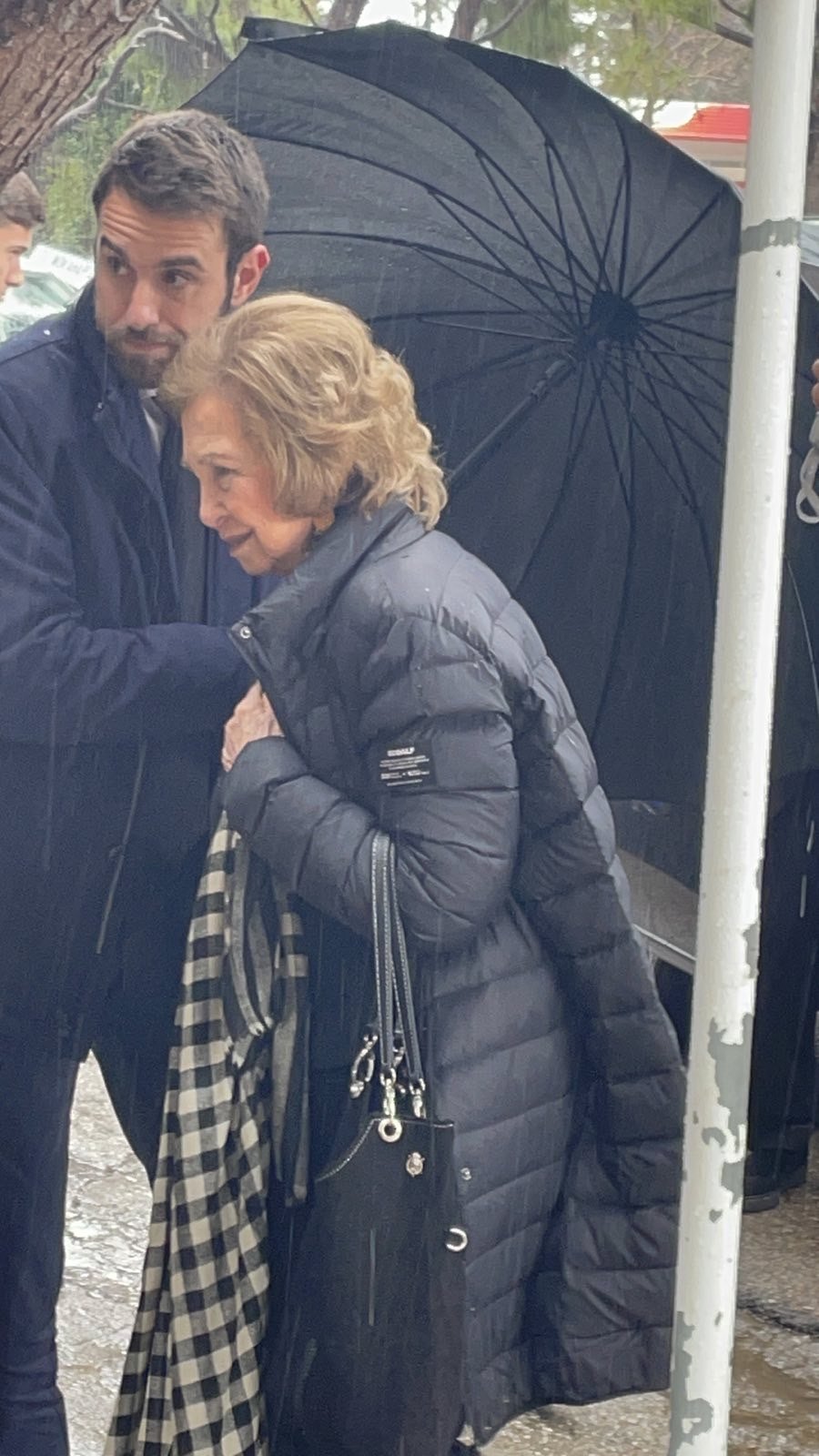 Η βασίλισσα Σοφία της Ισπανίας, αδελφή του τέως βασιλιά Κωνσταντίνου