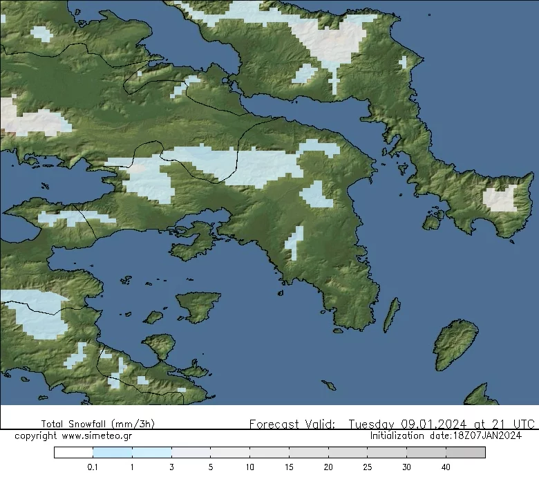 χιόνια