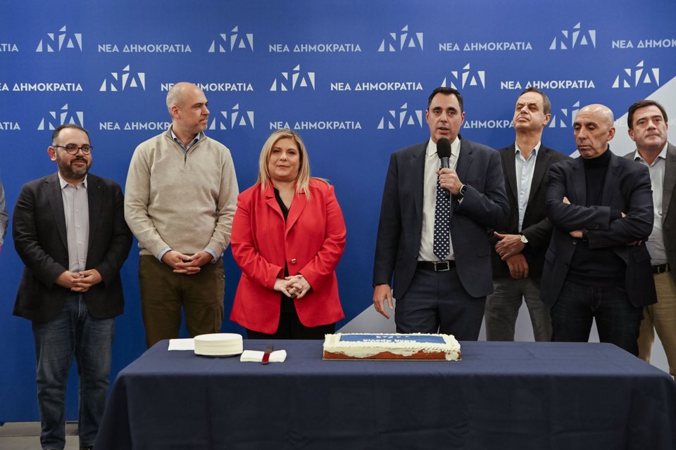 Ο γ.γ. της ΝΔ Γιάννης Σμυρλής