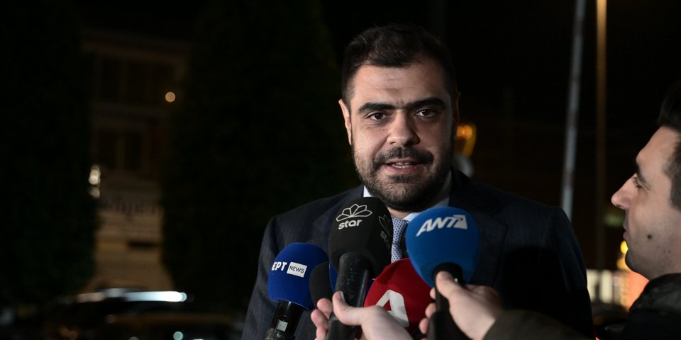Ο Παύλος Μαρινάκης / Φωτογραφία: Eurokinissi - Τατιάνα Μπόλαρη