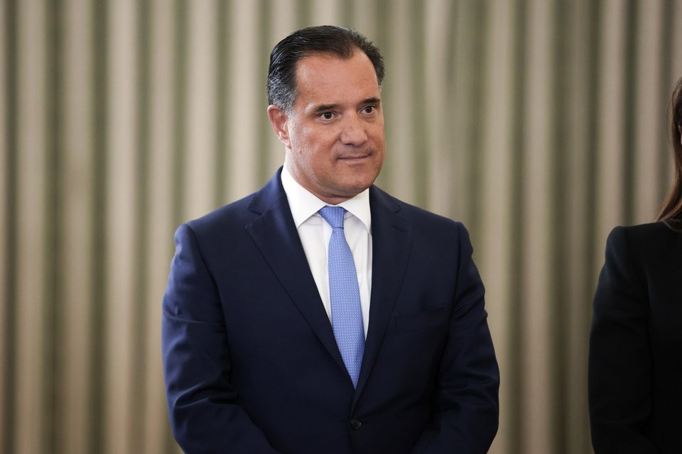 Ο νέος υπουργός Υγείας Άδωνις Γεωργιάδης -Φωτογραφία: Aris Oikonomou / SOOC 