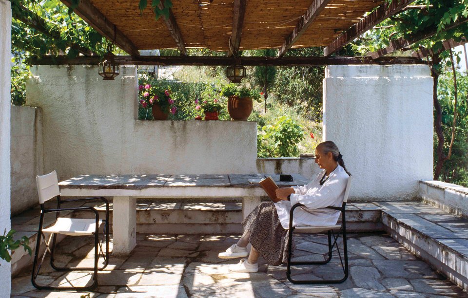 Η Σουζάνα Κολοκυθά Αντωνακάκη. Φωτογραφία από το βιβλίο «Αρχιτεκτονική. Ποιητική»