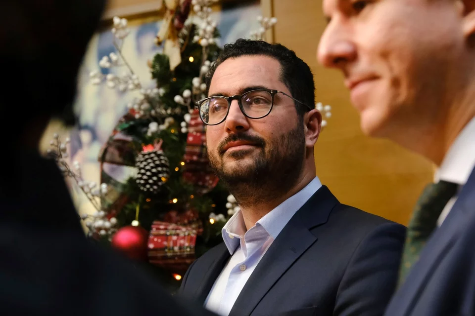 Ο γραμματέας της ΚΕ του ΠΑΣΟΚ, Ανδρέας Σπυρόπουλος 