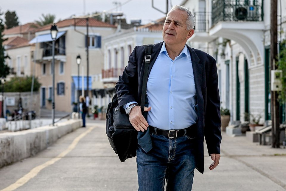 Ο Ευάγγελος Αποστολάκης