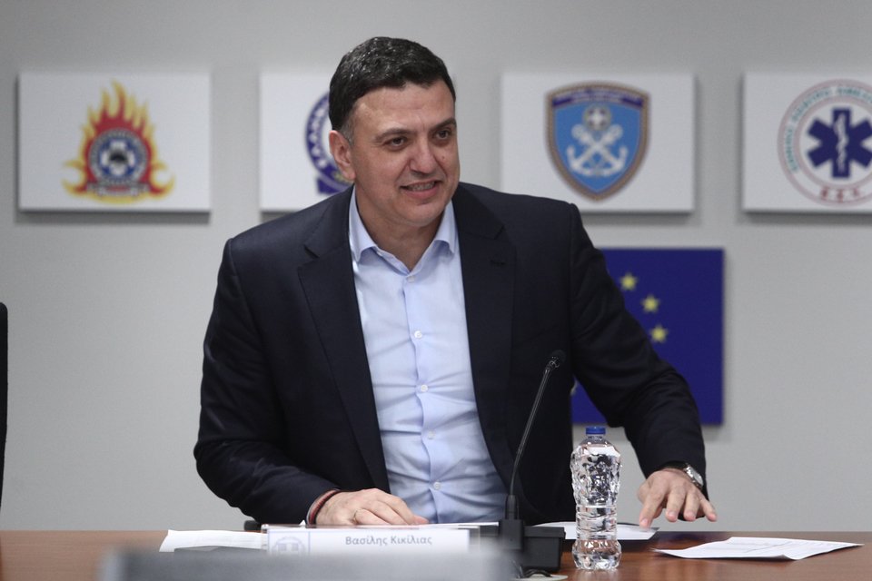 Ο Βασίλης Κικίλιας στη σημερινή σύσκεψη