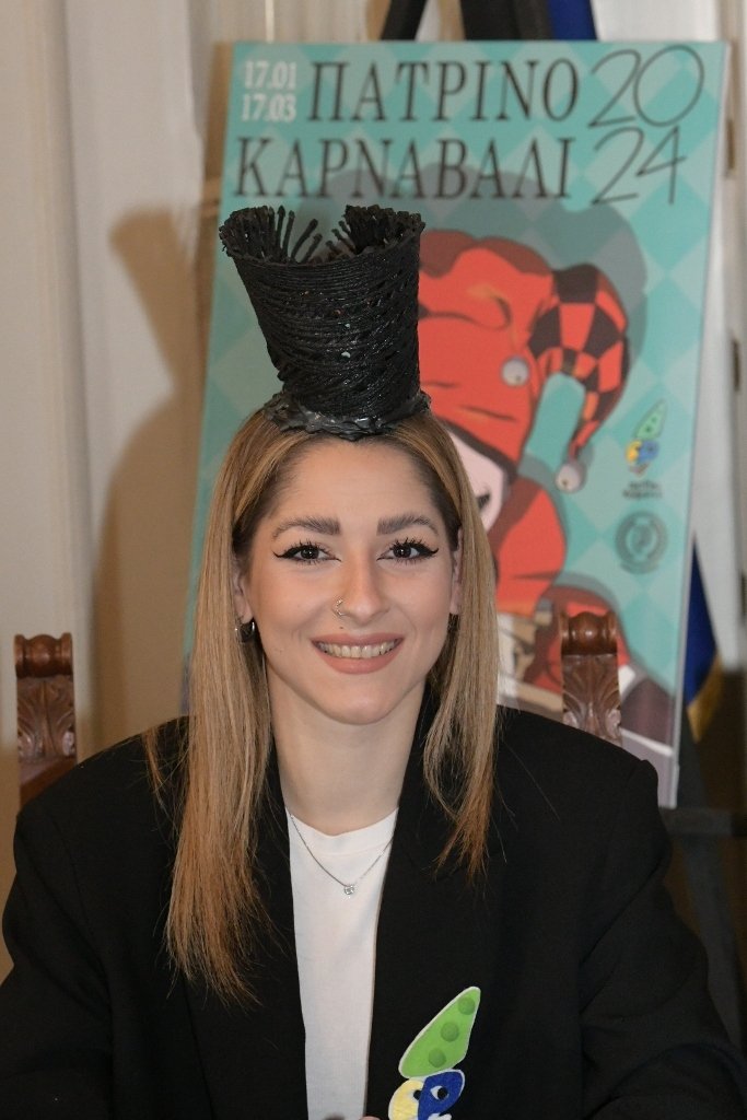 Η Βασίλισσα του Πατρινού Καρναβαλιού 2024 Γεωργία Σακκά