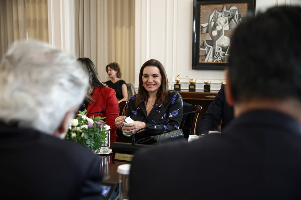 Η Όλγα Κεφαλογιάννη / Φωτογραφία: Dimitris Kapantais / SOOC