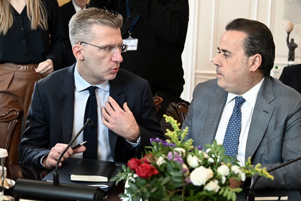 Άκης Σκέρτσος και Σταύρος Παπασταύρου / Φωτογραφία: 