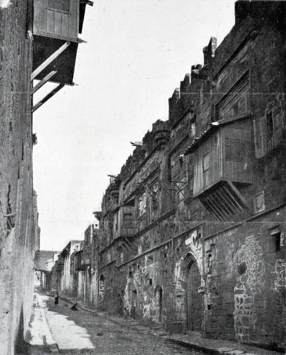Άποψη από ανατολικά της οδού των Ιπποτών (1912)