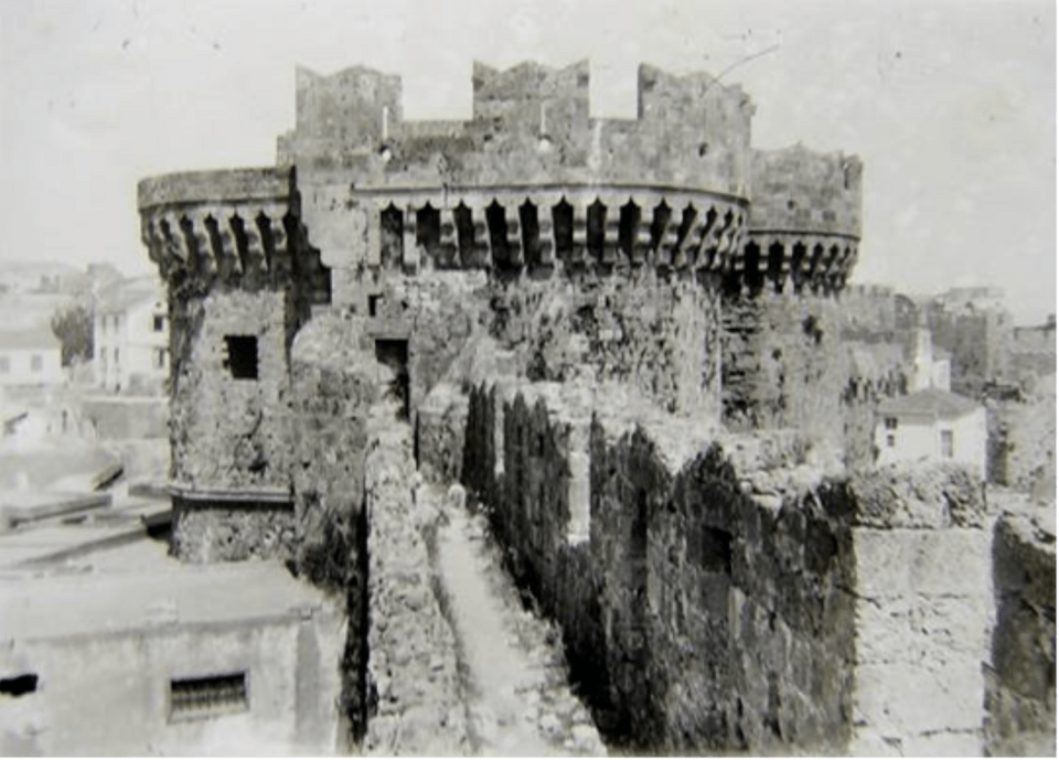 Άποψη από νότια της Θαλασσινής Πύλης (1923-24)