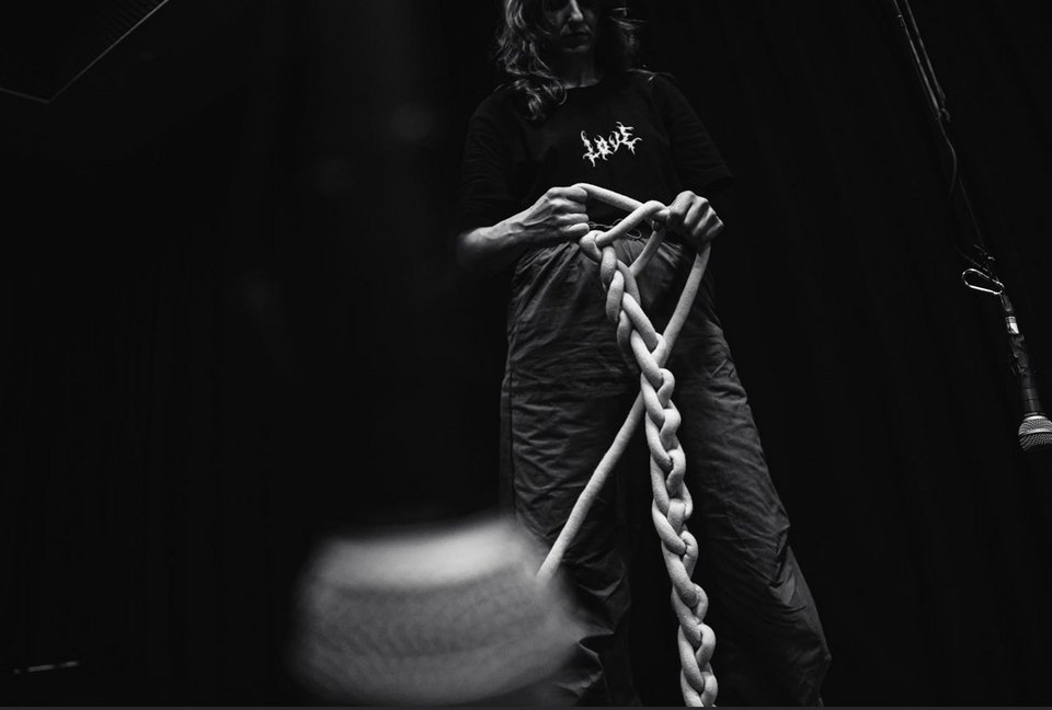 Η Ιωάννα Παρασκευοπούλου στις πρόβες του «All my Love» / Ανδρέας Σιμόπουλος