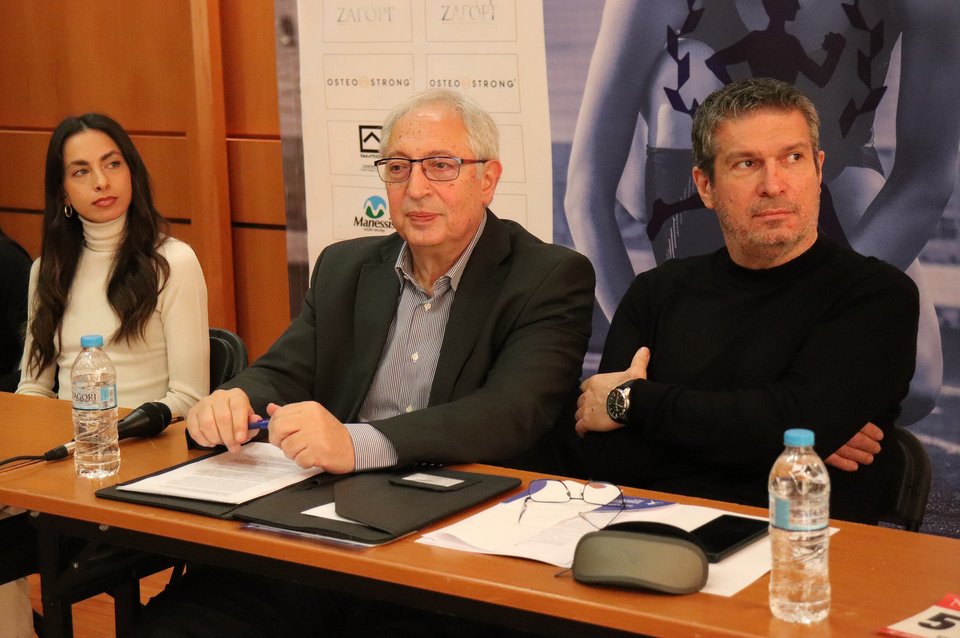3.Η Πρέσβειρα της διοργάνωσης Αναστασία Μαρινάκου, ο Δήμαρχος Αμαρουσίου Θόδωρος Αμπατζόγλου και ο Αντιδήμαρχος Αθλητισμού και Πολιτσιμού, Νίκος Πέππας / Φωτογραφία: Μ.Νταλούκας