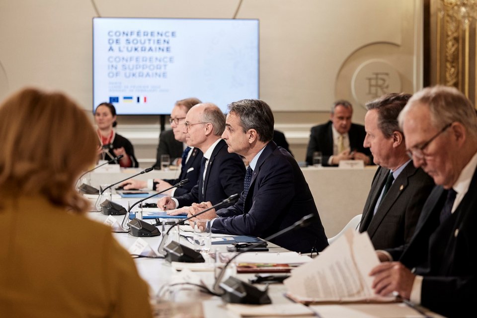 Η διάσκεψη Μακρόν για την Ουκρανία / Γ.Τ Πρωθυπουργού / ΦΩΤΟΓΡΑΦΟΣ: ΠΑΠΑΜΗΤΣΟΣ ΔΗΜΗΤΡΗΣ