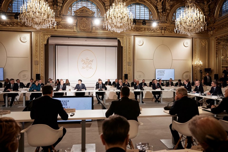 Η διάσκεψη Μακρόν για την Ουκρανία / Γ.Τ Πρωθυπουργού / ΦΩΤΟΓΡΑΦΟΣ: ΠΑΠΑΜΗΤΣΟΣ ΔΗΜΗΤΡΗΣ