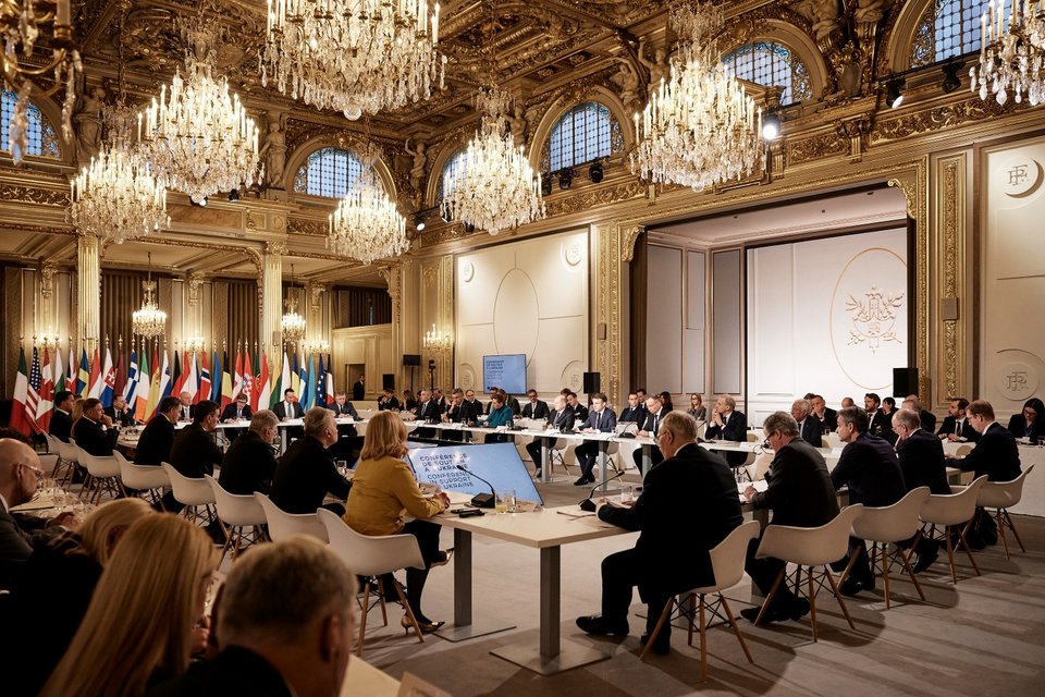 Η διάσκεψη Μακρόν για την Ουκρανία / Γ.Τ Πρωθυπουργού / ΦΩΤΟΓΡΑΦΟΣ: ΠΑΠΑΜΗΤΣΟΣ ΔΗΜΗΤΡΗΣ