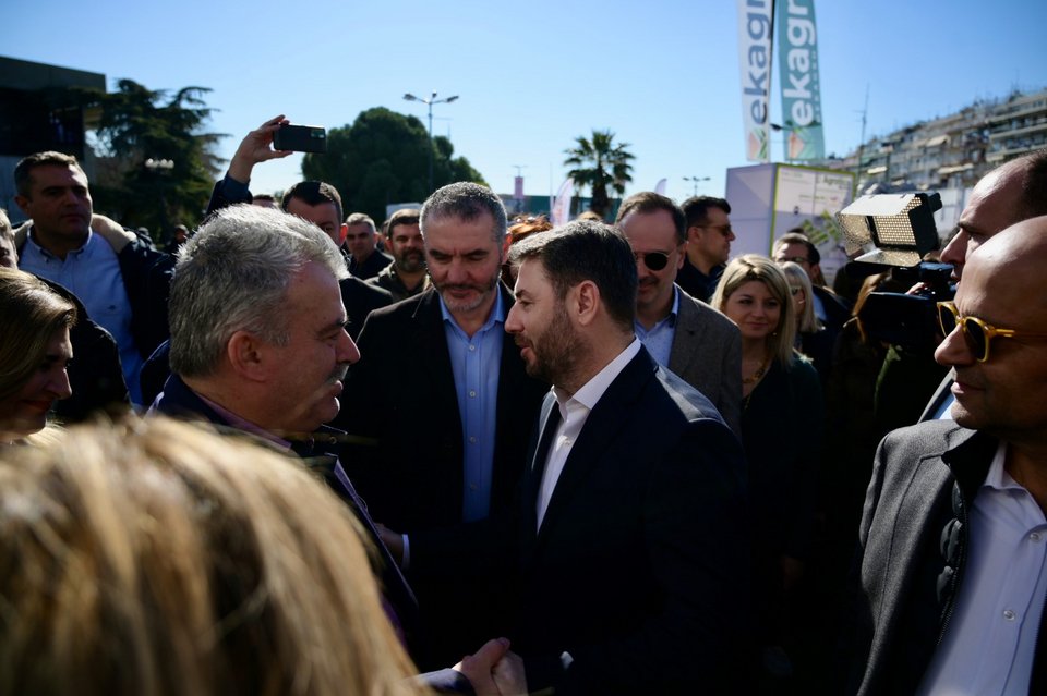 Ο Νίκος Ανδρουλάκης στην έκθεση Agrotica