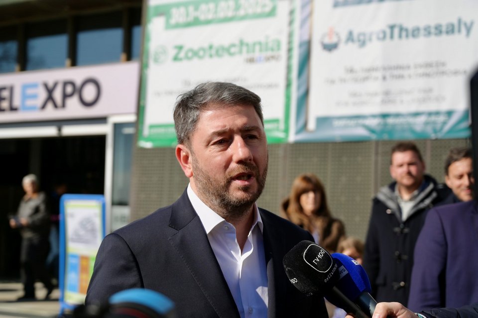 Ο Νίκος Ανδρουλάκης στην έκθεση Agrotica