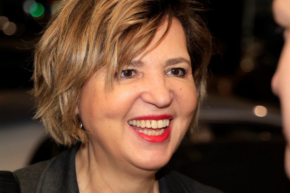 Η αντιπρόεδρος του Βουλής Όλγα Γεροβασίλη / Φωτογραφία: Eurokinissi -Γιώργος Κονταρίνης