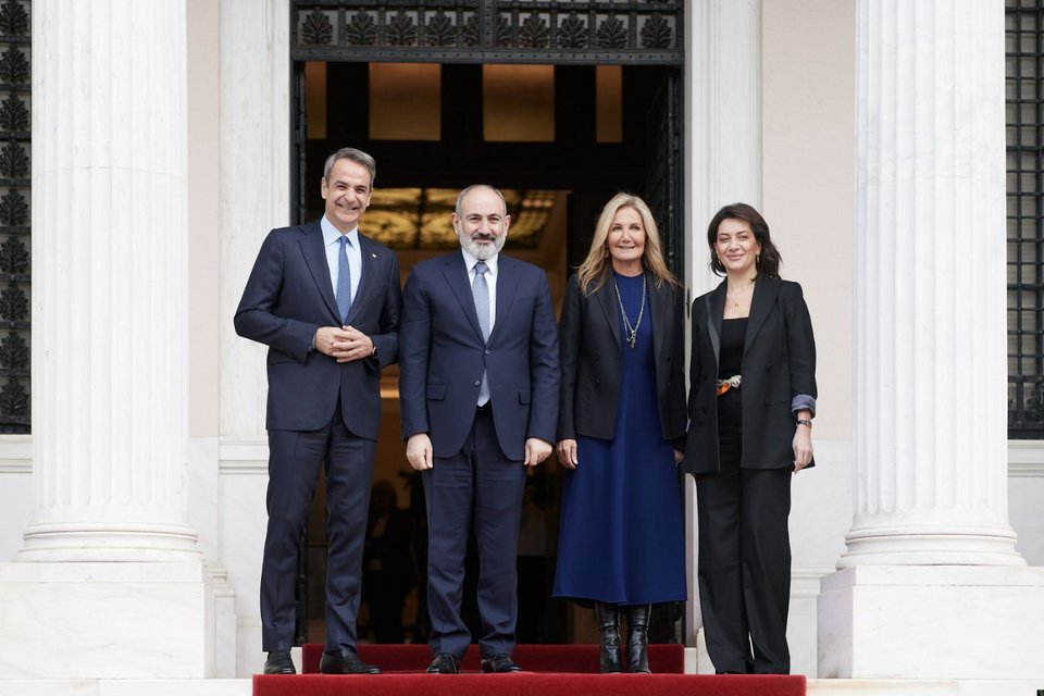 Μαρέβα Μητσοτάκη και Πρώτη Κυρία της Αρμενίας