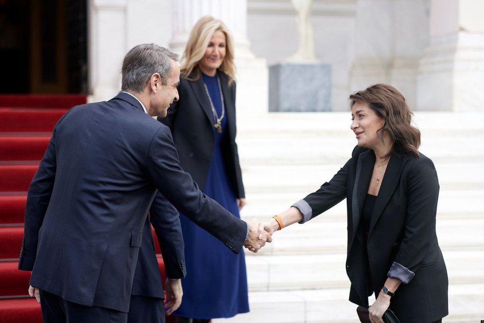 Μαρέβα Μητσοτάκη και Πρώτη Κυρία της Αρμενίας