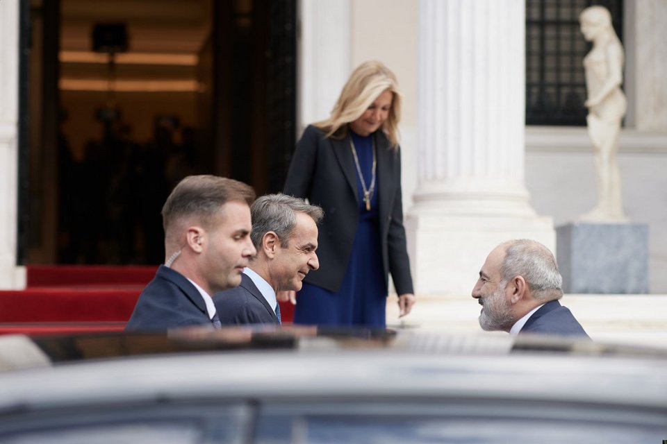 Μαρέβα Μητσοτάκη και Πρώτη Κυρία της Αρμενίας