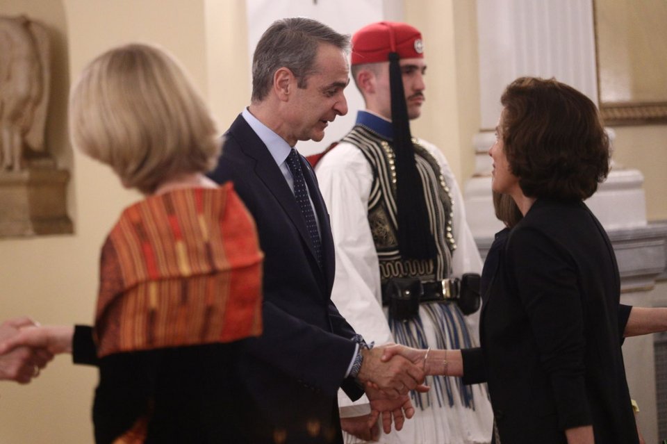Ολοι όσοι πήγαν στην δεξίωση της ΠτΔ για τους ξένους διπλωμάτες