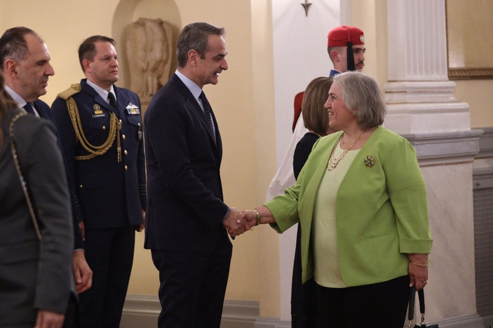 Ολοι όσοι πήγαν στην δεξίωση της ΠτΔ για τους ξένους διπλωμάτες