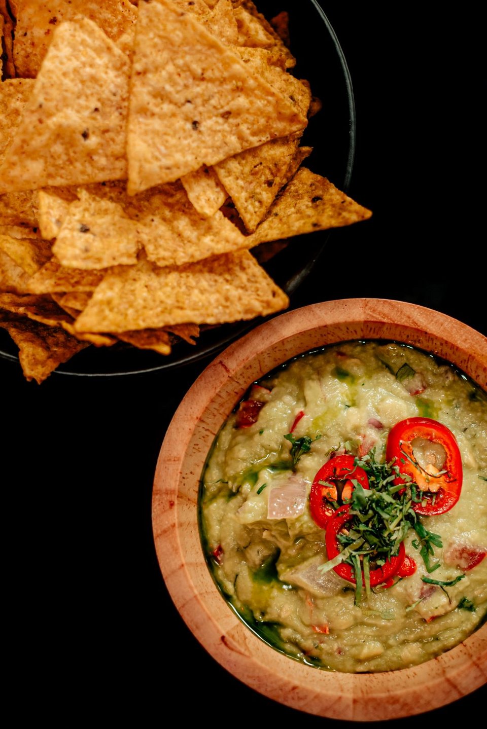 Nachos με guacamole