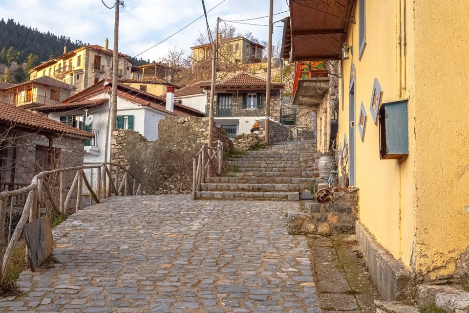 Ελάτη Τρίκαλα ορεινό χωριό