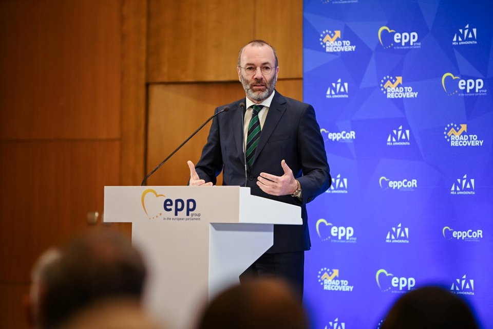 Ο πρόεδρος του Ευρωπαϊκού Λαϊκού Κόμματος Μάνφρεντ Βέμπερ
